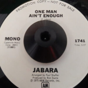 Jabara ‎– One Man Ain't Enough