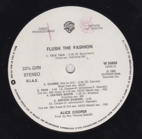 Alice Cooper – Flush The Fashion