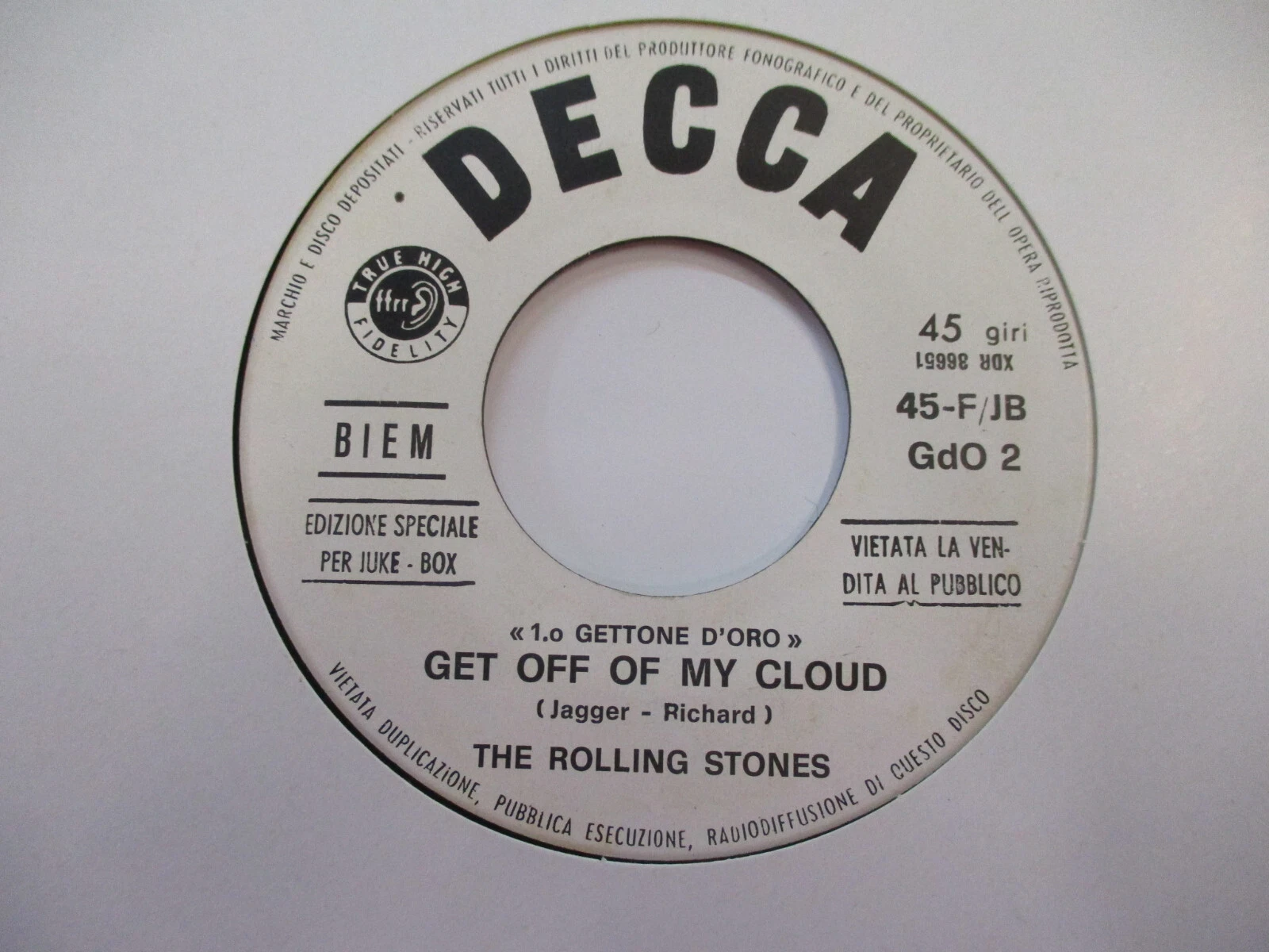The Rolling Stones – Get Off Of My Cloud (Ed. Jukebox)